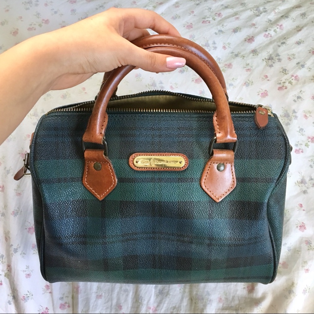 Vintage 1980s POLO by RALPH LAUREN handbag 🏇🏻👜